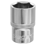 Sealey WallDrive® Socket 19mm 1/2"Sq Drive S0657