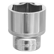 Sealey WallDrive® Socket 30mm 1/2"Sq Drive S0664