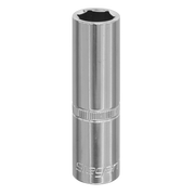 Sealey WallDrive® Socket 15mm Deep 1/2"Sq Drive S0671