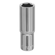 Sealey WallDrive® Socket 18mm Deep 1/2"Sq Drive S0674
