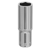 Sealey WallDrive® Socket 19mm Deep 1/2"Sq Drive S0675
