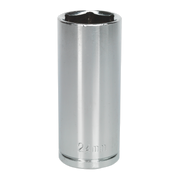 Sealey WallDrive® Socket 24mm Deep 1/2"Sq Drive S0679