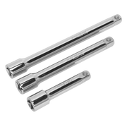 Sealey Extension Bar Set 3pc 3/8"Sq Drive S0719