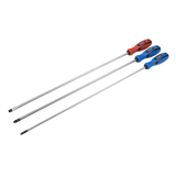 Sealey Screwdriver Set 3pc Extra-Long
