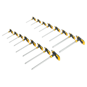 Sealey T-Handle TRX-Star* & Hex Key Set 16pc S0916