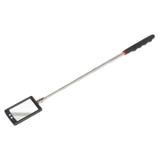 Sealey Telescopic Inspection Mirror 52 x 83mm with 2 LEDs