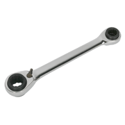 Sealey Ratchet Ring Spanner 4-in-1 Reversible Metric S0983