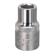 Sealey WallDrive® Socket 11mm 1/2"Sq Drive S1211