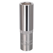 Sealey WallDrive® Socket 15mm Deep 1/2"Sq Drive S1215D