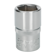 Sealey WallDrive® Socket 17mm 1/2"Sq Drive S1217