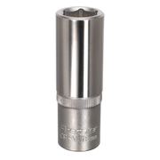 Sealey WallDrive® Socket 18mm Deep 1/2"Sq Drive S1218D