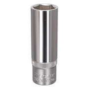 Sealey WallDrive® Socket 19mm Deep 1/2"Sq Drive S1219D