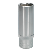 Sealey WallDrive® Socket 21mm Deep 1/2"Sq Drive S1221D