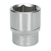 Sealey WallDrive® Socket 28mm 1/2"Sq Drive