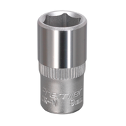 Sealey WallDrive® Socket 9mm 1/4"Sq Drive