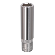 Sealey WallDrive® Socket 9mm Deep 1/4"Sq Drive