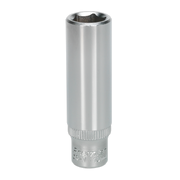 Sealey WallDrive® Socket 10mm Deep 1/4"Sq Drive