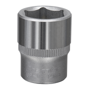 Sealey WallDrive® Socket 14mm 1/4"Sq Drive