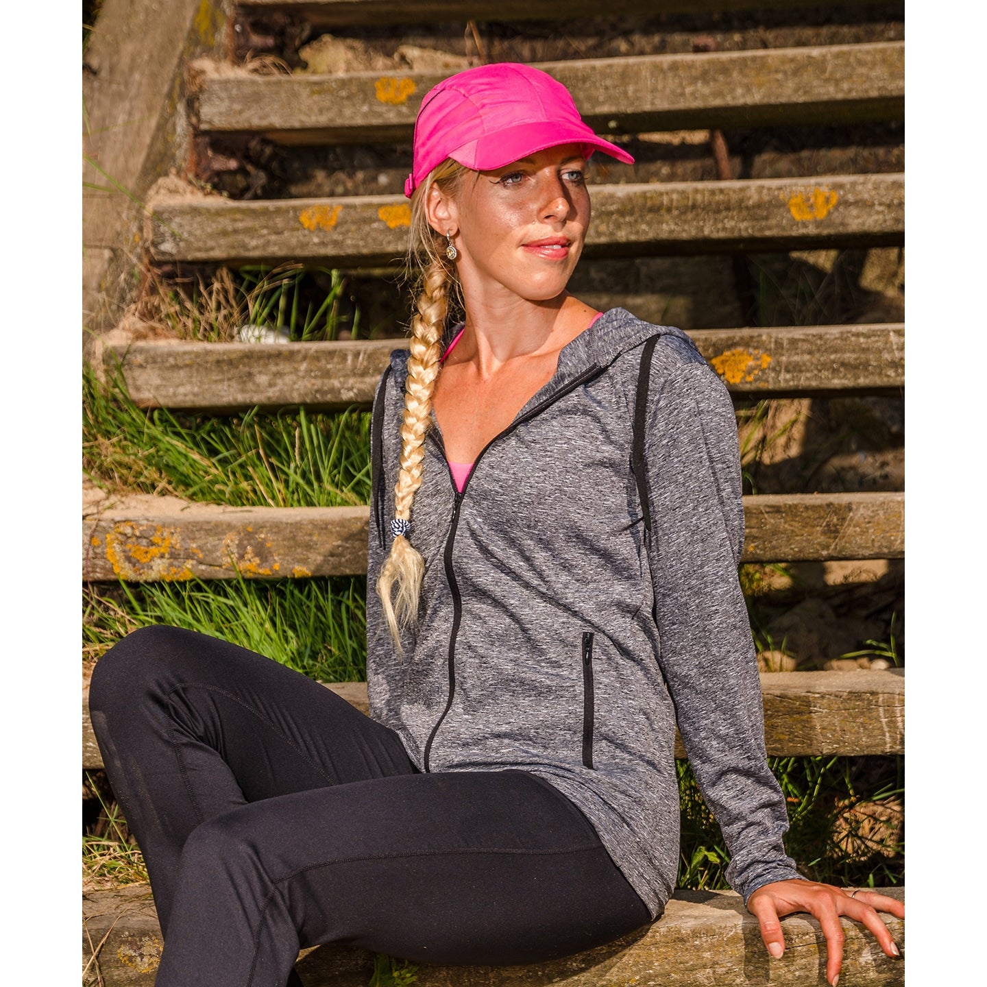 Spiro Women's Hooded Tee Jacket