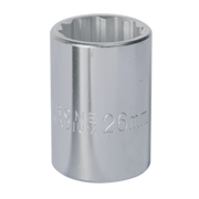 Sealey WallDrive® Socket 26mm 3/4"Sq Drive