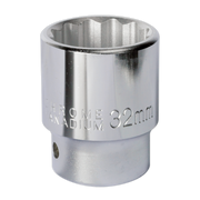 Sealey WallDrive® Socket 32mm 3/4"Sq Drive