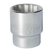 Sealey WallDrive® Socket 38mm 3/4"Sq Drive