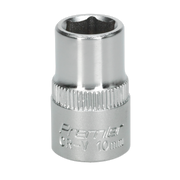Sealey WallDrive® Socket 10mm 3/8"Sq Drive S3810