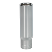 Sealey WallDrive® Socket 13mm Deep 3/8"Sq Drive S3813D