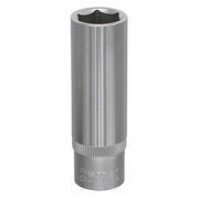 Sealey WallDrive® Socket 14mm Deep 3/8"Sq Drive S3814D