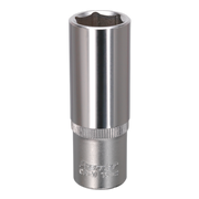 Sealey WallDrive® Socket 16mm Deep 3/8"Sq Drive S3816D