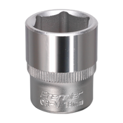 Sealey WallDrive® Socket 18mm 3/8"Sq Drive S3818