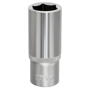 Sealey WallDrive® Socket 18mm Deep 3/8"Sq Drive S3818D