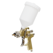 Sealey Gravity Feed Spray Gun - 1.4mm Set-Up Gold Series