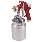 Sealey Suction Feed Spray Gun 2mm Set-Up