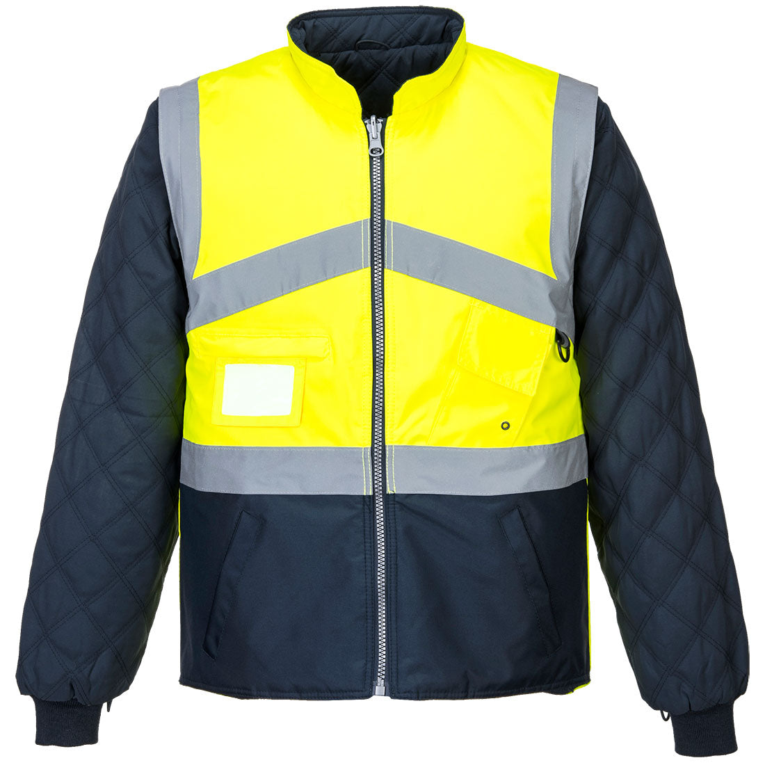 Hi Vis Breathable 2 1 Contrast Reversible Jacket