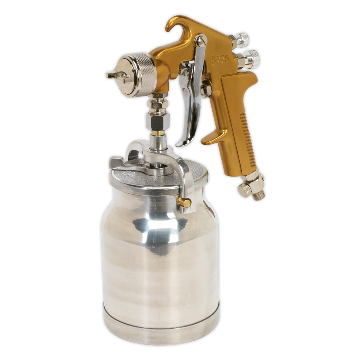 Sealey Spray Gun Suction Feed Siegen Brand - 1.7mm Set-Up