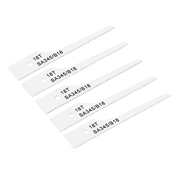 Sealey Air Saw Blade 18tpi Pack of 5 SA345/B18