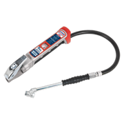Sealey Professional Tyre Inflator with Twin Push-On Connector