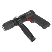 Sealey Air Drill Ø13mm with Keyless Chuck Composite Reversible - Premier