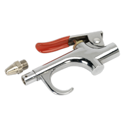 Sealey Air Blow Gun Palm Type with 1/4"BSP Air Inlet & Safety Nozzle