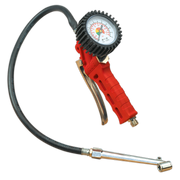 Sealey Tyre Inflator with Twin Push-On Connector