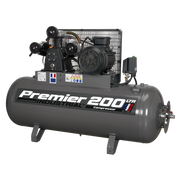 Sealey Air Compressor 200L Belt Drive 5.5hp 3ph