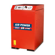 Sealey Air Compressor 24L V-Twin Direct Drive 2.5hp Cabinet Low Noise