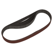Sealey Sanding Belt 25 x 762mm 80Grit Pack of 5