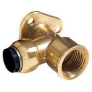 Sealey Wingback Elbow Ø22mm x 3/4"BSP Brass (SharkBite®)