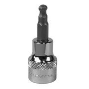 Sealey Ball-End Hex Socket Bit 5mm 3/8"Sq Drive