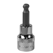 Sealey Ball-End Hex Socket Bit 6mm 3/8"Sq Drive