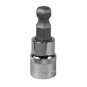 Sealey Ball-End Hex Socket Bit 10mm 3/8"Sq Drive