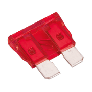 Sealey Automotive Standard Blade Fuse 10A Pack of 50
