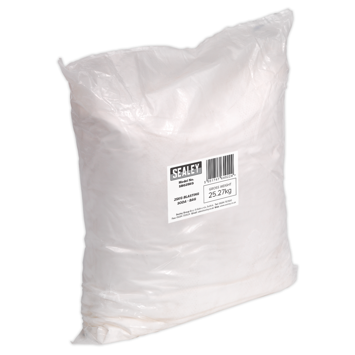 Sealey Blasting Soda 25kg Bag